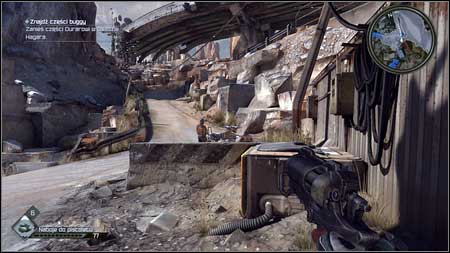 After leaving the building kill two bandits staying next to the Jetter and return to the mechanic in the Hagar Settlement - The Missing Parts/Find the Buggy Parts - p. 2 | Main missions - Main missions - Rage Game Guide & Walkthrough