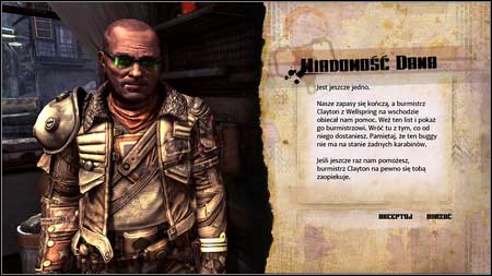 This time Dan will ask you to take his letter to the Mayor of Wellspring and bring back whatever supplies you get from him - Dans Message | Main missions - Main missions - Rage Game Guide & Walkthrough