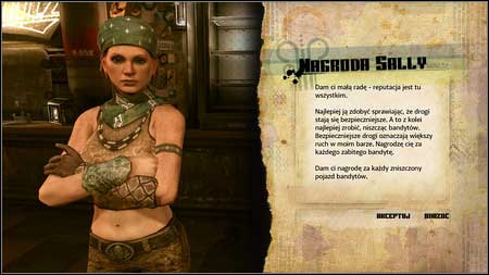 She will offer you a reward for every destroyed enemy vehicle - Sallys Offer | Main missions - Main missions - Rage Game Guide & Walkthrough