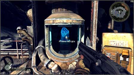 After a while youll see the Feltrite Sample which you have to take and bring back to the Mayor - The Mayor Calls/Feltrite Crater | Main missions - Main missions - Rage Game Guide & Walkthrough