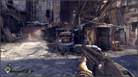 This way youll get to the slum-like dump - Defibrillator Upgrade - p. 2 | Main missions - Main missions - Rage Game Guide & Walkthrough