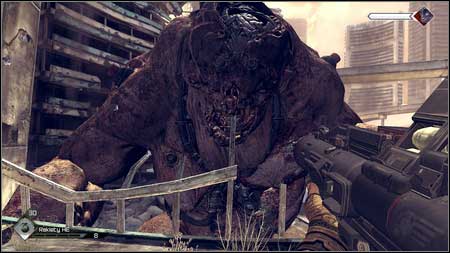 A moment later youll be attacked by the Giant Mutant - Defibrillator Upgrade - p. 3 | Main missions - Main missions - Rage Game Guide & Walkthrough