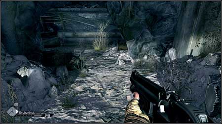 After you kill all enemies go down the stairs and run straight forward until you reach the exit leading to the Wasteland - Defibrillator Upgrade - p. 3 | Main missions - Main missions - Rage Game Guide & Walkthrough