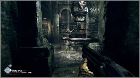 A path to the right will lead you to the large room where youll be attacked by and army of Ghosts - The Wellmaster/Hijacked Well - p. 1 | Main missions - Main missions - Rage Game Guide & Walkthrough