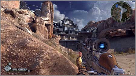 The last meteorite will fall down right before your destination place - Liberate Captain Marshall - p. 1 | Main missions - Main missions - Rage Game Guide & Walkthrough