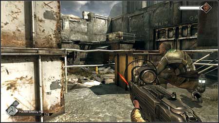 After you reach the courtyard, the guards will appear again - Liberate Captain Marshall - p. 3 | Main missions - Main missions - Rage Game Guide & Walkthrough