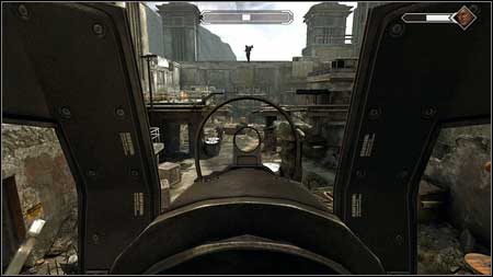 Try to kill enemies before they land and remember not to overheat the gun, because it will become useless for some time - Liberate Captain Marshall - p. 3 | Main missions - Main missions - Rage Game Guide & Walkthrough