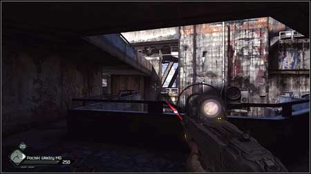 Once the area is clear, use the damaged stairs and get rid of the next sniper - Lost Research Data - p. 1 | Main missions - Main missions - Rage Game Guide & Walkthrough