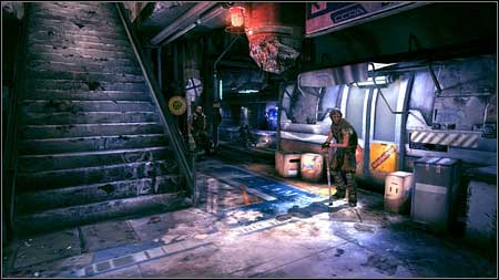 You can now go downstairs and walk to the tunnel on the left from the bar - Foreman Jones/Mutant Expansion - p. 1 | Main missions - Main missions - Rage Game Guide & Walkthrough