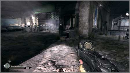 In order to open it throw an EMP Grenade towards a metal case on the wall on the right (you can also use Electro Bolts) - Foreman Jones/Mutant Expansion - p. 1 | Main missions - Main missions - Rage Game Guide & Walkthrough