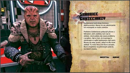 After conversation with Jones go to the Redstone for the next job - Gearhead Vault - p. 1 | Main missions - Main missions - Rage Game Guide & Walkthrough