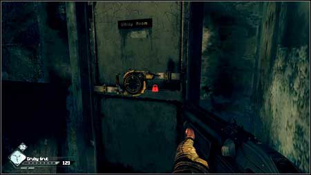 Right at the beginning youll find locked door requiring the Lock Grinder to be opened - Gearhead Vault - p. 1 | Main missions - Main missions - Rage Game Guide & Walkthrough