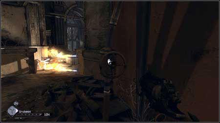 A bit further your way will be blocked by flames - Gearhead Vault - p. 2 | Main missions - Main missions - Rage Game Guide & Walkthrough