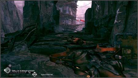 Other enemies will appear then on the rocks and the gate you were passing by before is now raised - Ark Equipment - p. 1 | Main missions - Main missions - Rage Game Guide & Walkthrough
