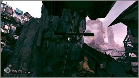 Once you get to the precipice use the zipline - Ark Equipment - p. 1 | Main missions - Main missions - Rage Game Guide & Walkthrough