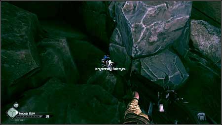 To the left from the ship you can find a platform which will take you to the exit from the canyon - Ark Equipment - p. 2 | Main missions - Main missions - Rage Game Guide & Walkthrough