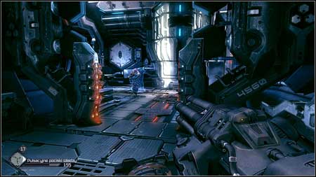 In the room a bit further opponents with shields will appear and you wont be able to run away because the way back will be blocked by lasers - Assault Capital Prime - p. 1 | Main missions - Main missions - Rage Game Guide & Walkthrough