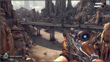 In the second wave one vehicle appears at the bottom and another drop several bandits on the destroyed highway above - Caravan Cover | Side missions - Side missions - Rage Game Guide & Walkthrough