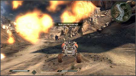 Just use the boost and your buggy will jump to it with no problems - Wasteland - p. 1 | Vehicle jumps - Vehicle jumps - Rage Game Guide & Walkthrough