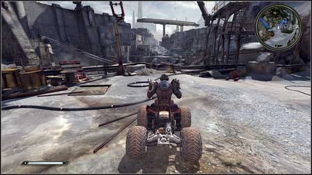 Point your vehicle towards the goal, use the boost and collide with the railing/rock in front of the goal at the high speed - Field goals | Field goals - Field goals - Rage Game Guide & Walkthrough