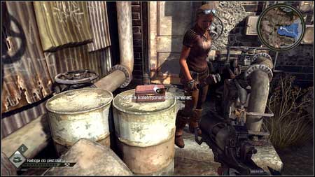 After leaving the Hagars garage go straight forward - Wasteland - p. 1 | Collector cards - Collector cards - Rage Game Guide & Walkthrough