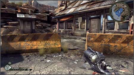 Left from the Hagars house front door stands the barrel - Wasteland - p. 1 | Collector cards - Collector cards - Rage Game Guide & Walkthrough