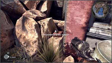 Youll find the card on the nearby rock - Wasteland - p. 1 | Collector cards - Collector cards - Rage Game Guide & Walkthrough