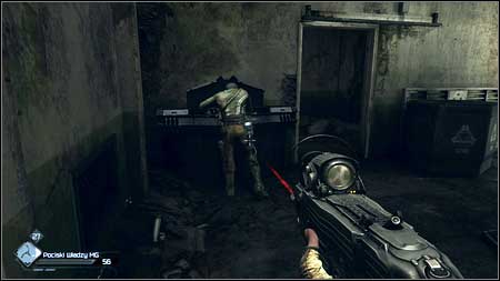 Once they all are dead your companion will open a box on the left side and pull out weapons out of it - Wasteland - p. 5 | Collector cards - Collector cards - Rage Game Guide & Walkthrough