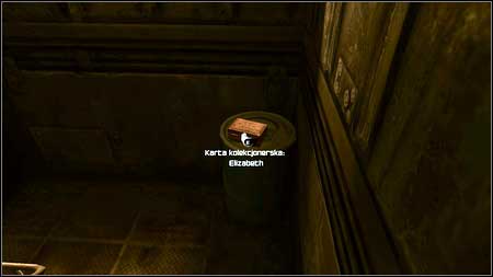 On the landing youll find the Elizabeth Card - Wasteland - p. 5 | Collector cards - Collector cards - Rage Game Guide & Walkthrough