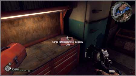 The car lies on the cabinet in the Crazy Joe house - Wasteland - p. 5 | Collector cards - Collector cards - Rage Game Guide & Walkthrough