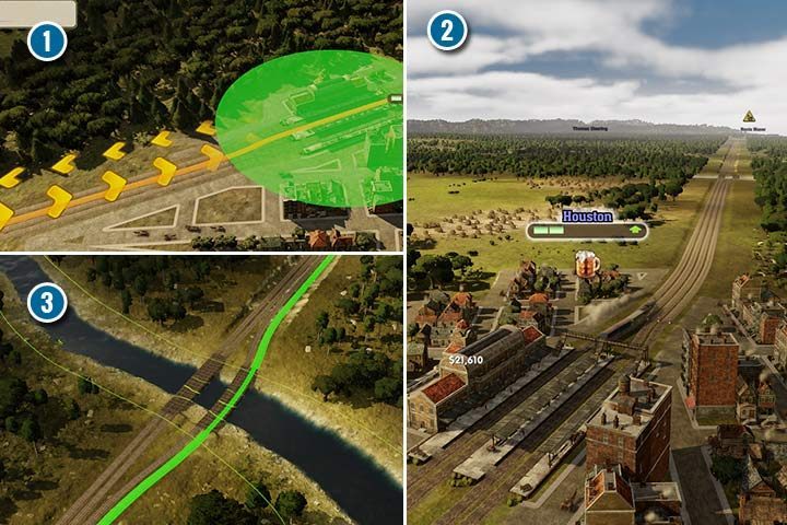 When building multi-track connections, remember to assign a specific track for each line (1) - Building tracks and creating lines in Railway Empire - Building tracks - Railway Empire Game Guide