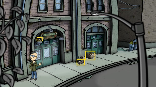 Hide in the box - Get a chewing gum - Day 4 - Monday: Officer Hicks, give me that ring! - Randals Monday - Game Guide and Walkthrough