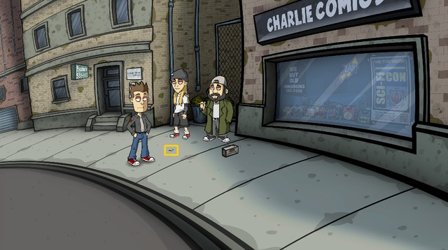 Go near the psychiatrists office and pick up a cigarette - Get the partys accessories - Day 5 - Monday: Till the magnumatic do us part - Randals Monday - Game Guide and Walkthrough