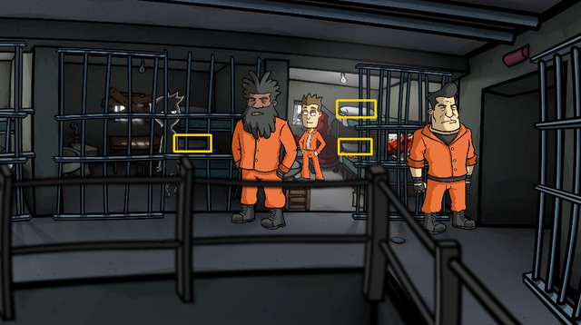 Take off pillowcases from both pillows in Randals cell - Get pink bismuth - Day 6 - Monday: You smoke? No thanks Im trying to quit - Randals Monday - Game Guide and Walkthrough