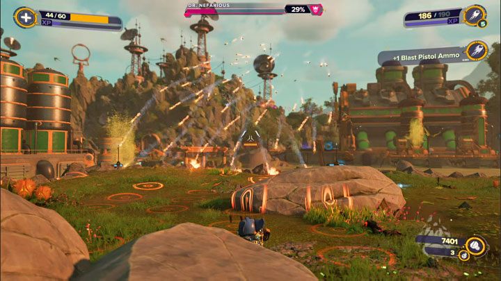 Only after defeating Grunthor you can continue fighting Dr - Ratchet & Clank Rift Apart: Doctor Nefarious, return to the Arena - how to defeat the boss? - Bosses - Ratchet & Clank Rift Apart Guide