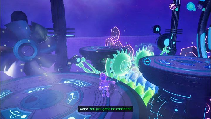 Grab the speed sphere and return to the central part of the location, then take the previous two spheres out of the slots you placed them in earlier, that is - Ratchet & Clank Rift Apart: Repairing the anomaly and getting to the drill - walkthrough - Blizar Prime - Ratchet & Clank Rift Apart Guide