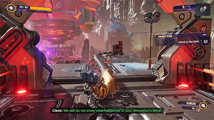 Head north and defeat more opponents - Ratchet & Clank Rift Apart: Repairing the anomaly and getting to the drill - walkthrough - Blizar Prime - Ratchet & Clank Rift Apart Guide