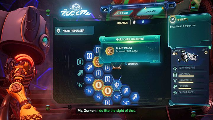 By advancing weapons to new levels you can unlock new branches of their development trees - Ratchet & Clank Rift Apart: XP - how to earn it? - FAQ - Ratchet & Clank Rift Apart Guide