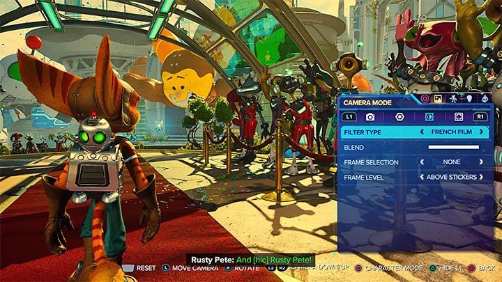 The in-game photo mode in Ratchet & Clank Rift Apart is very advanced - Ratchet & Clank Rift Apart: Photo mode - Annex - Ratchet & Clank Rift Apart Guide