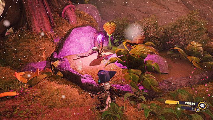 You can get this Spybot only after you have unlocked the side quest related to Morts and Trudi - Ratchet & Clank Rift Apart: RYNO, the ultimate weapon - Spyobots list - Secrets and Collectibles - Ratchet & Clank Rift Apart Guide