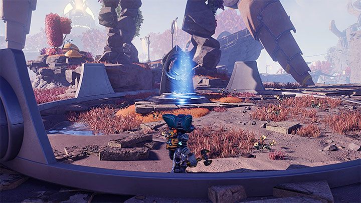 You can now return to the starting point - Ratchet & Clank Rift Apart: Gaining Lombax Lore - walkthrough, shrines - Savali - Ratchet & Clank Rift Apart Guide