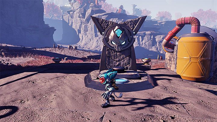 The shrine is in the village next to the place you might meet the monk - Ratchet & Clank Rift Apart: Gaining Lombax Lore - walkthrough, shrines - Savali - Ratchet & Clank Rift Apart Guide