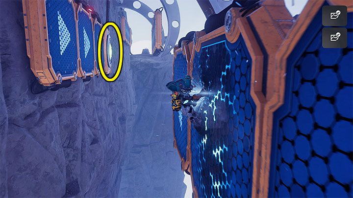 When running, try not to bounce off too early - Ratchet & Clank Rift Apart: Gaining Lombax Lore - walkthrough, shrines - Savali - Ratchet & Clank Rift Apart Guide