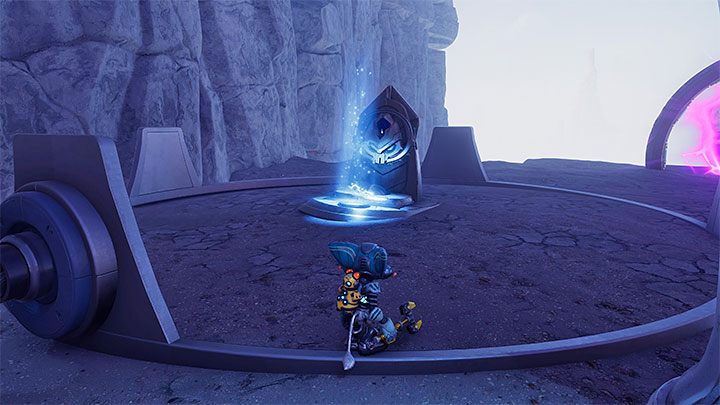 If you have pressed all the buttons correctly along the way, then the force field surrounding the shrine will turn off, and you will be able to take the Lorb - Ratchet & Clank Rift Apart: Gaining Lombax Lore - walkthrough, shrines - Savali - Ratchet & Clank Rift Apart Guide
