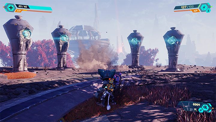 The chapel is located in the southern part of the wasteland - Ratchet & Clank Rift Apart: Gaining Lombax Lore - walkthrough, shrines - Savali - Ratchet & Clank Rift Apart Guide