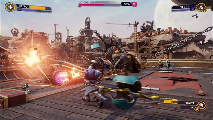 As you take part in the battles, new weak opponents may appear on the board - Ratchet & Clank Rift Apart: Reboot the Fixer - walkthrough - Torren IV - Ratchet & Clank Rift Apart Guide