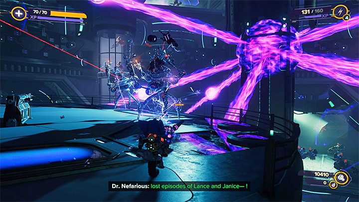 You will now be on Emperor Nefarious' Flagship - Ratchet & Clank Rift Apart: Archives and starting the machinery - walkthrough - Savali - return - Ratchet & Clank Rift Apart Guide