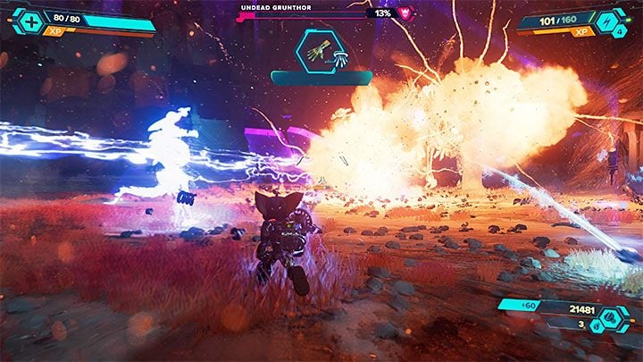 There will be other enemies, too - Ratchet & Clank Rift Apart: Reaching the anomalies in the catacombs - walkthrough - Savali - return - Ratchet & Clank Rift Apart Guide