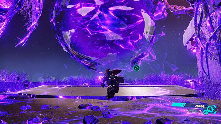 After the battles, approach the new anomaly - Ratchet & Clank Rift Apart: Reaching the anomalies in the catacombs - walkthrough - Savali - return - Ratchet & Clank Rift Apart Guide