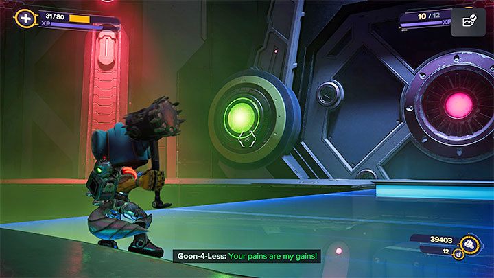 Defeat the enemies that were on the other side of the barrier and approach the cell - Ratchet & Clank Rift Apart: Follow the cell - Viceron - Ratchet & Clank Rift Apart Guide